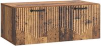 vidaXL Wandmontage TV-kast Oud hout 78,5 x 41 x 30 cm