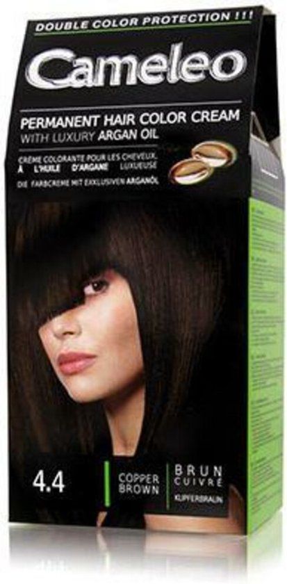 Cameleo Haarverf 4.4 Koper Bruin - Kleuring - Crème - 171 g