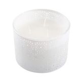 Homea 6BPV093GC kaarsen, glas, grijs, medium