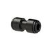Riegler Rechte POM connector, voor buitenslang Ø 15 mm, werkdruk max. 10 bar