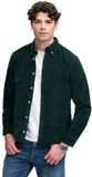 Superdry Classic Needle Cord Overhemd Heren Lange Mouwen Shirts