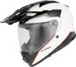 Acerbis Attack, casque d'aventure, couleur : Blanc/Noir/Rouge, taille : XXL