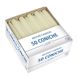 Cereria di Giorgio Crystal Kaarsenhouder, wax, crème, 2,2 x 25 cm, 50 stuks