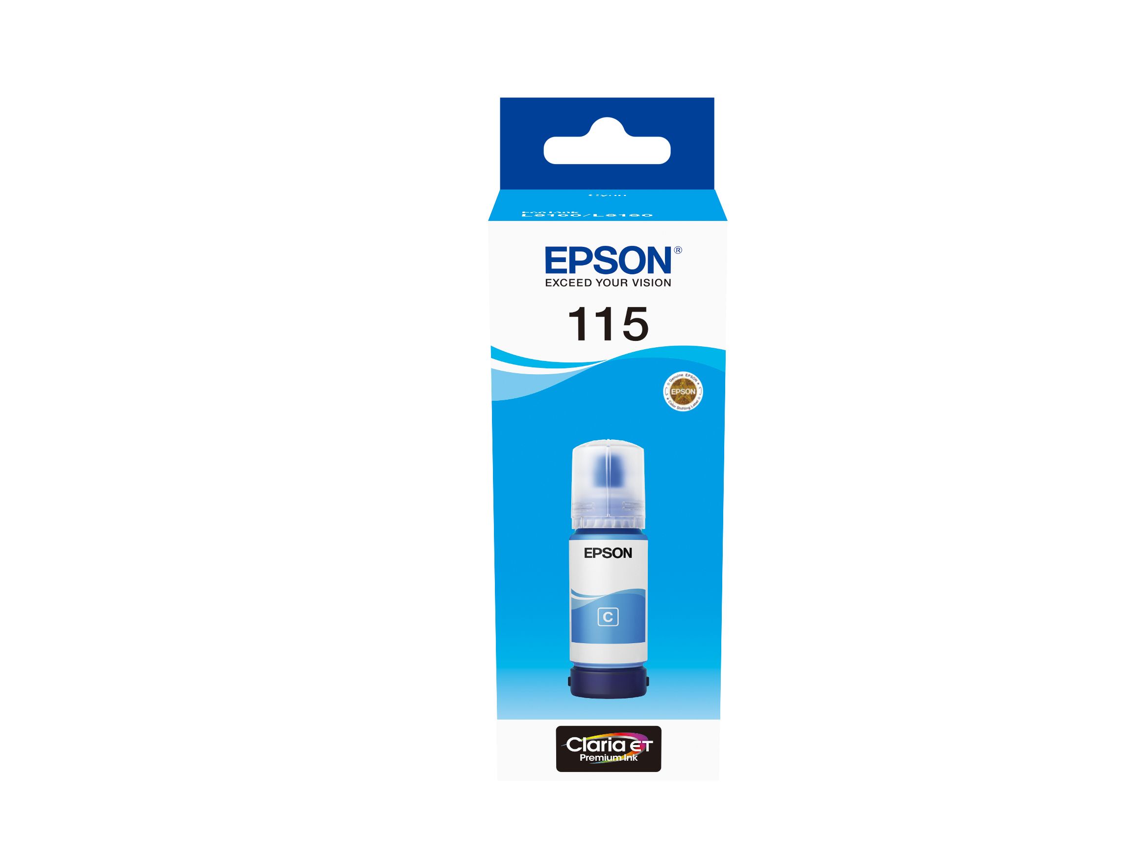 Epson 115 EcoTank Cyaan Inktcartridge - C13T07D24A