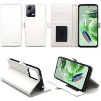 XEPTIO Housse blanche pour Xiaomi Redmi Note 14 Pro Plus 5G / Redmi Note 14 Pro+ 5G Etui blanc de protection Portefeuille à Rabat avec Porte Cartes