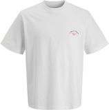 Jack & Jones T-shirt Jormontauk Photo Back Tee Ss Cn 12292867 Bright White Mannen Maat - M