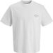 Jack & Jones T-shirt Jormontauk Photo Back Tee Ss Cn 12292867 Bright White Mannen Maat - M