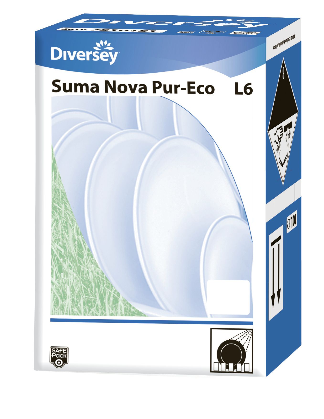 Diversey Suma Nova Pur-Eco L6 - SafePack 10 L