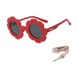Maesy Baby Zonnebril Fleur - Rood - 1 t/m 3 jaar - UV400