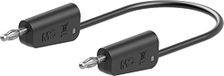 MC LK-4N-F10 meetkabel 50 cm zwart