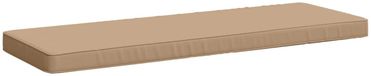 vidaXL - 1-delig - Coussin de banquette - VUGHT - 100% - Polyester - Sable - 110 x 40 x 5 cm
