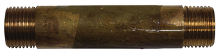 Cornat Mamelon de tuyau en laiton/MS 1/2 pouce 100 mm - T396903