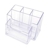 D.RECT 0080 Acryl pennenhouder, multifunctionele organizer, pennenhouder, transparant