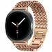 Samsung Galaxy Watch 9 40mm / 44mm Gevlochten RVS band - Rosé / champagne goud