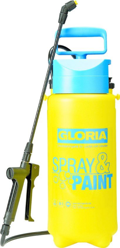 Gloria Spray&Paint Drukspuit - 5 l - 1 jaar garantie