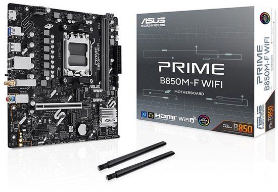 ASUS Prime B850M-F WIFI Moederbord