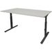 Schaffenburg Linesto Plus Bureau Rechthoekig T-Voet 1.200 (B) x 800 (D) x 655 (H) mm Melamine