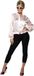 Grease Smiffy's Grease Pink Lady Jasje - Jaren 50 Kostuum - Roze - Maat S