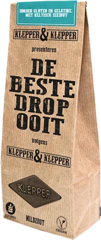 Klepper & Klepper - De beste drop ooit mildzout - 200gr