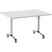 Manutan Expert Table avec plateau stratifié Axe, rectangulaire