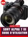 SONY ALPHA 7 III GUIDE DE L'UTILISATEUR 2026