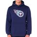 New Era Tennessee Titans NFL Team Logo Hoody Blauw Trui met Capuchon - M