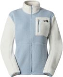 The North Face Womens Yumiori Full Zip XL HD1 Frost Grey/White