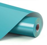 Loklik Gorfactory Heat Transfer Vinyl Basic - Aqua Blue - 30.5 x 180 cm