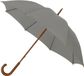 Impliva ECO - Stormparaplu - Windproof - Glasvezel Frame - Polyester - Ø 102 cm - Grijs