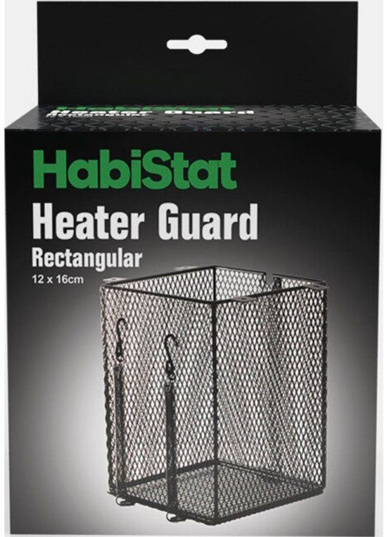 Aquadistri HabiStat Verwarmer beschermer rechthoekig voor spotlampen en keramische lampen 12x24CM