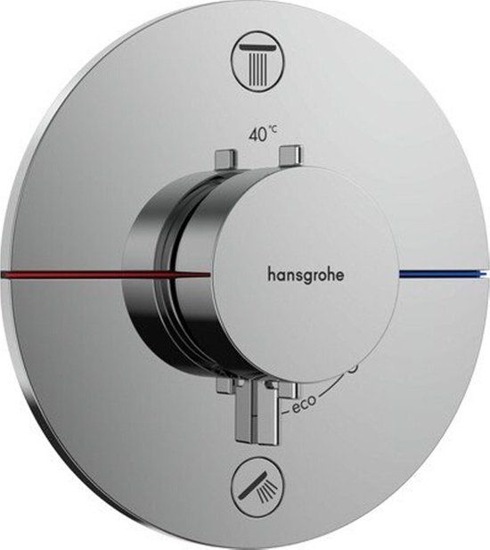 Hansgrohe Showerselect thermostaat - inbouw - 2 functies - chroom