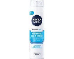 NIVEA Sensitive Cool scheergel 200 ml Mannen