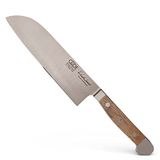 GÜDE Solingen - Santoku-mes gesmeed, 18 cm, vaten eikenhout, ALPHA VAT EIKEN, dubbele bolster, Handgemaakt Duitsland