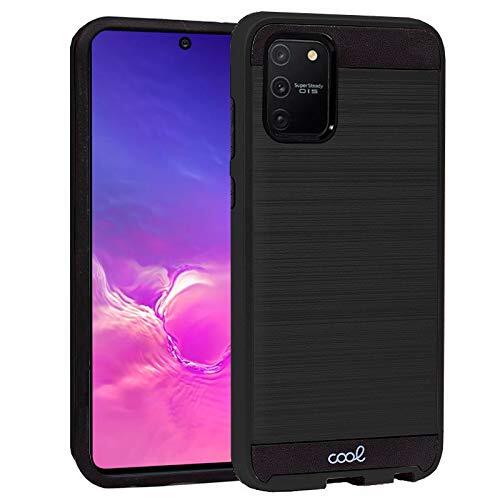 COOL SMARTPHONES & TABLETS ACCESSORIES Cool beschermhoes voor Samsung G770 Galaxy S10 Lite, aluminium, zwart