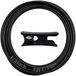 Tuyau d'eau pour réfrigérateur - 10 m - 1/4 pouce - Noir avec coupe-tube