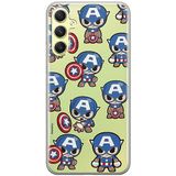ERT GROUP mobiel telefoonhoesje voor Samsung A34 5G Marvel Capitan America 029