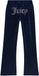 Juicy Couture Velour Track Pant With Diamante Branding Vrijetijdsbroek voor dames, Nachtblauw, M