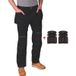 Portwest Urban werkbroek met kniezakken + gratis kniestukken 46 zwart