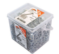 Homefix Actie-Emmer Spaanplaatschroef Vz Pk +Snijpunt Torx TX20 4.0X30 | 1200 pièces - 8920.01.10100