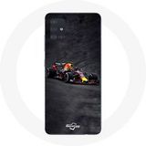 Maniacase Hoesje voor Samsung Galaxy A51 5G Formule 1 Max Verstappen F1 zwart rood en geel