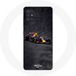 Maniacase Hoesje voor Samsung Galaxy A51 5G Formule 1 Max Verstappen F1 zwart rood en geel