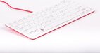 Raspberry Pi US Keyboard wit/rood - QWERTY