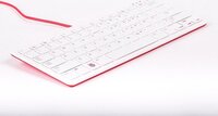 Raspberry Pi US Keyboard wit/rood - QWERTY