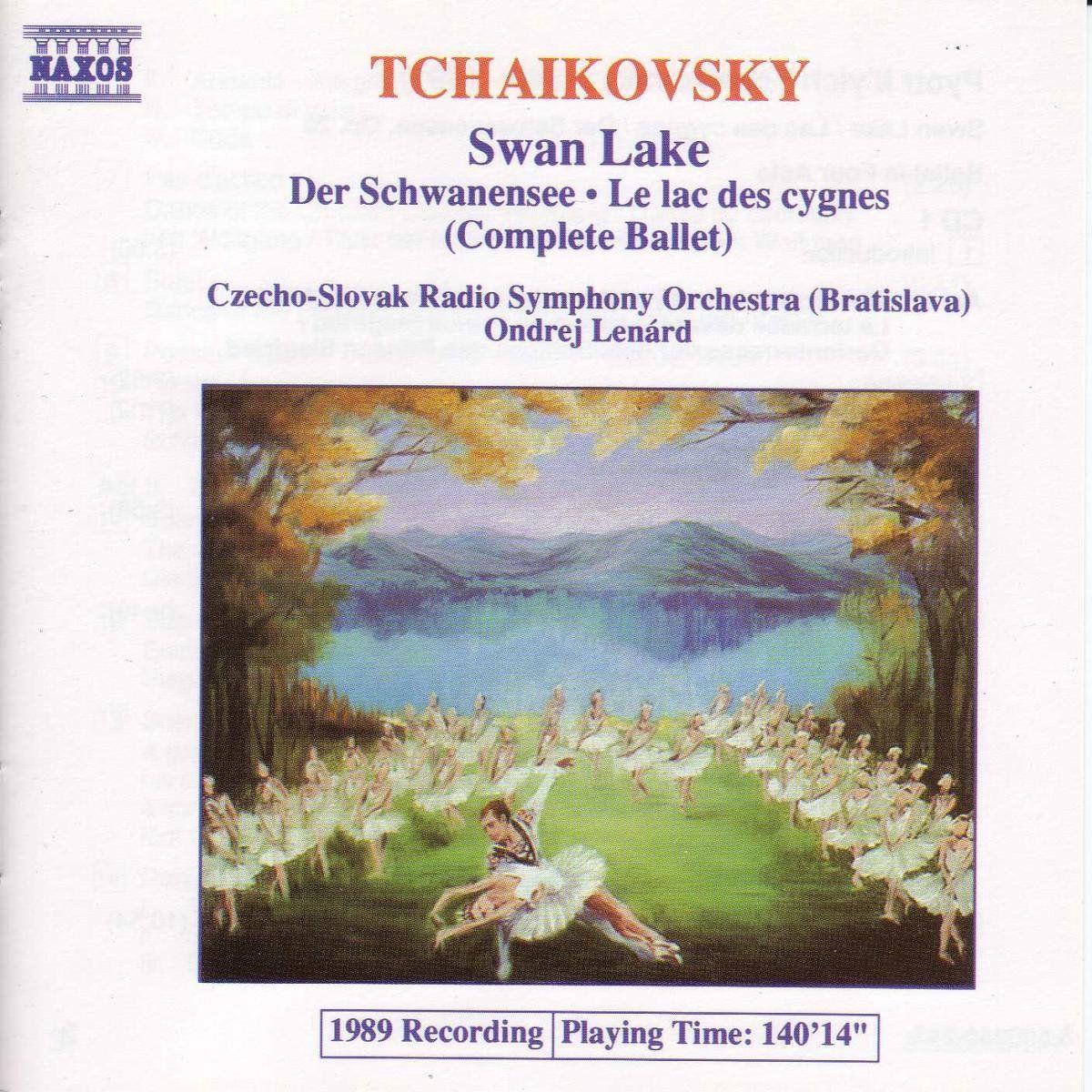 OUTHERE Tchaikovsky: Swan Lake - Muziek - 4891030502468
