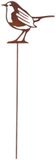 Esschert Design Tuinsteker roodborst