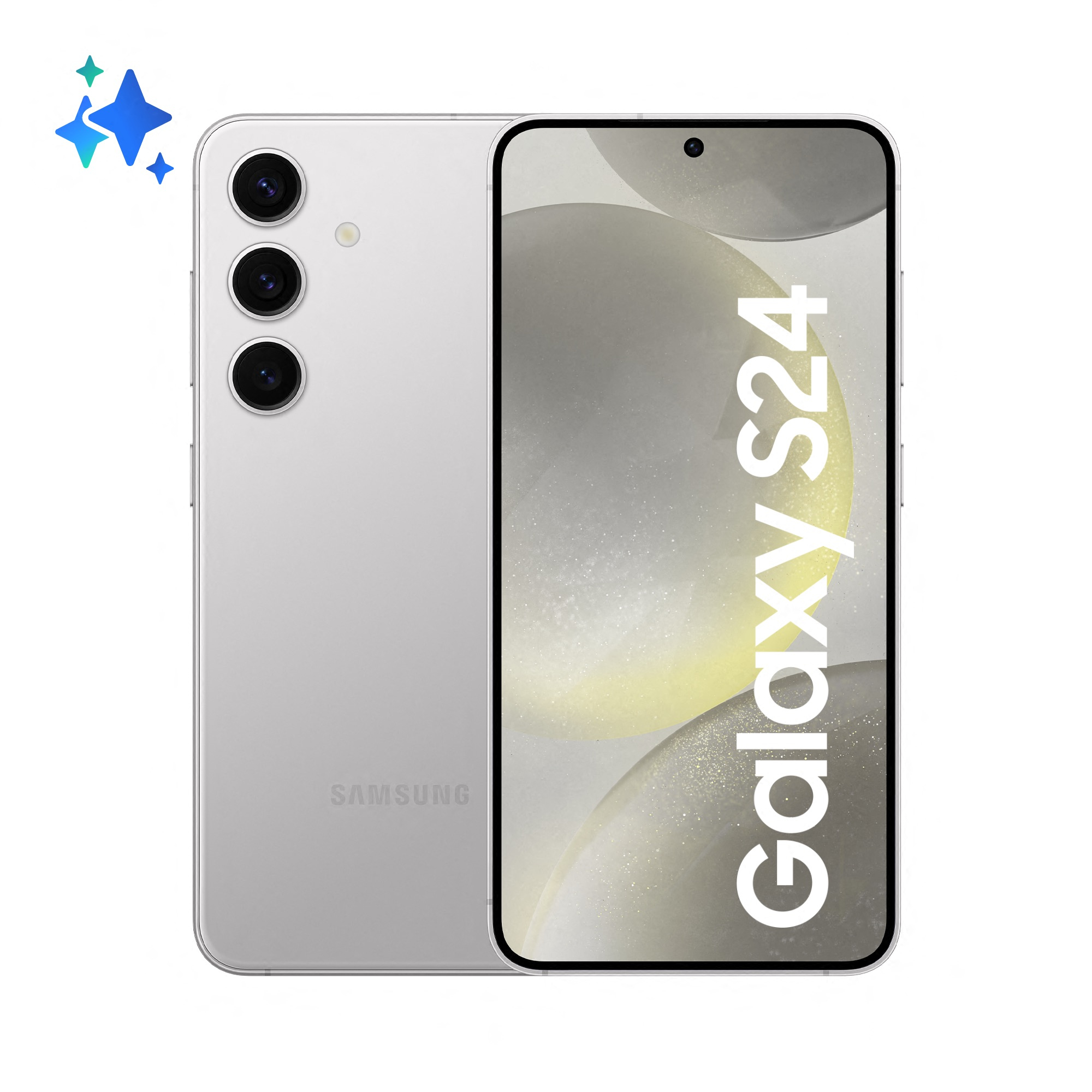 Samsung Galaxy S24 / 256 GB / Grijs, Marmerkleur