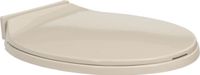 vidaXL Toiletbril soft-close ovaal abrikooskleurig