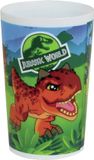 Jurassic World dinosaurus - drinkbeker - kunststof - 220 ml - onbreekbaar