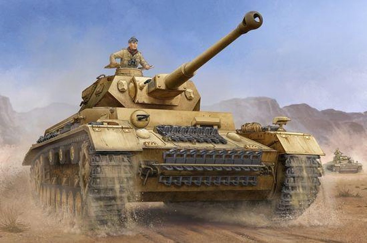 Trumpeter 1:16 Trumpeter 00919 German Pzkpfw IV Ausf.F2 Medium Tank Plastic kit