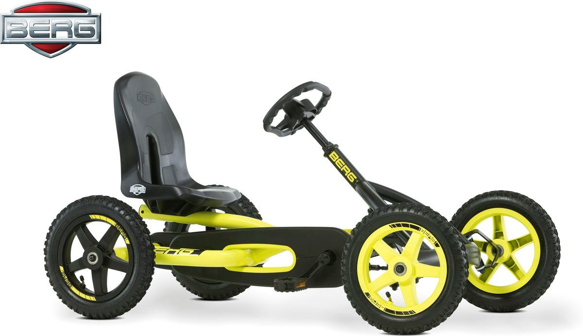 BERG Buddy Cross Skelter - Zwart/Geel - 3+ Jaar